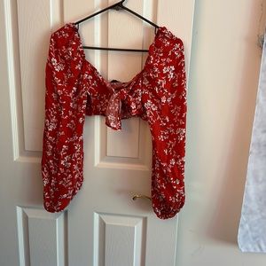 Women’s SHEIN cropped long sleeve